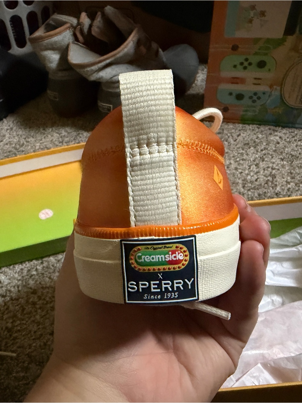 Sperry X Creamsicle special edition shoes